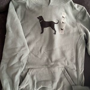 NWT youth black dog sweatshirt